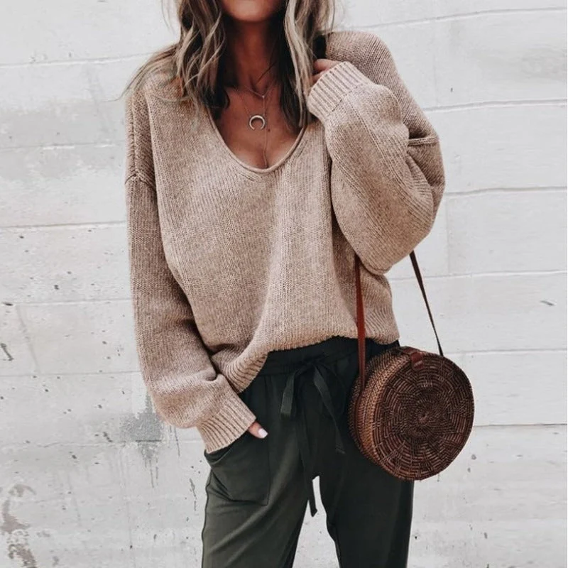 Mirae – Relaxed V-Hals Trui