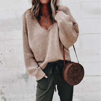 Mirae – Relaxed V-Hals Trui