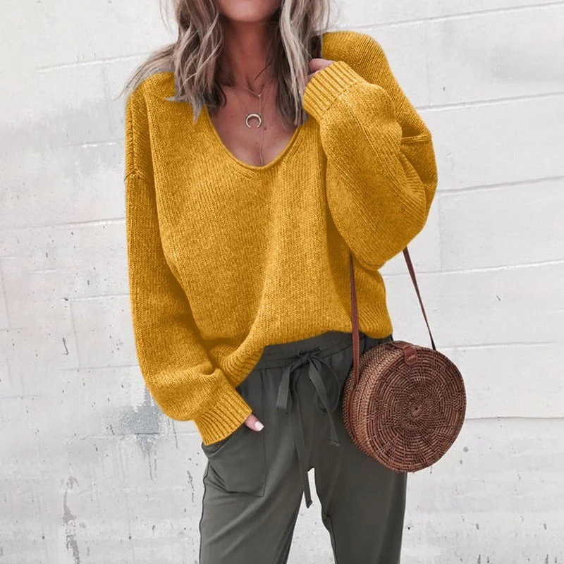 Mirae – Relaxed V-Hals Trui