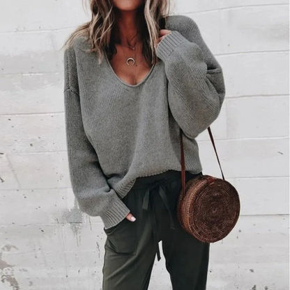 Mirae – Relaxed V-Hals Trui