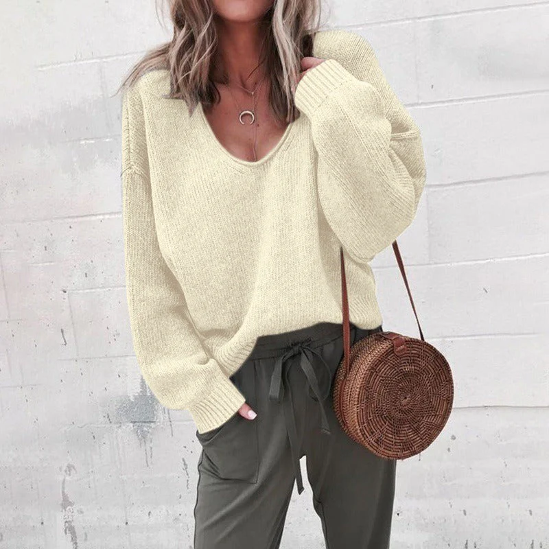 Mirae – Relaxed V-Hals Trui
