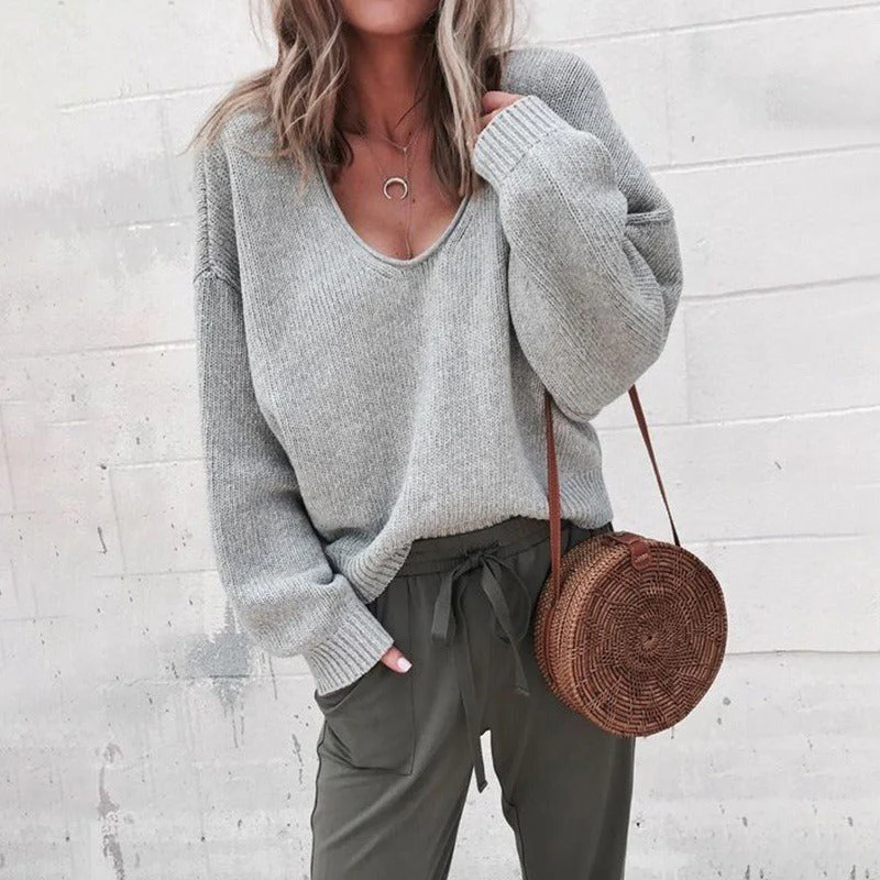Mirae – Relaxed V-Hals Trui