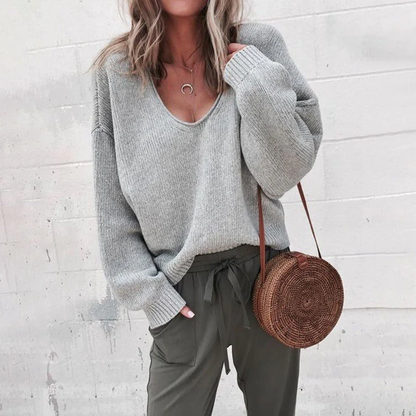 Mirae – Relaxed V-Hals Trui