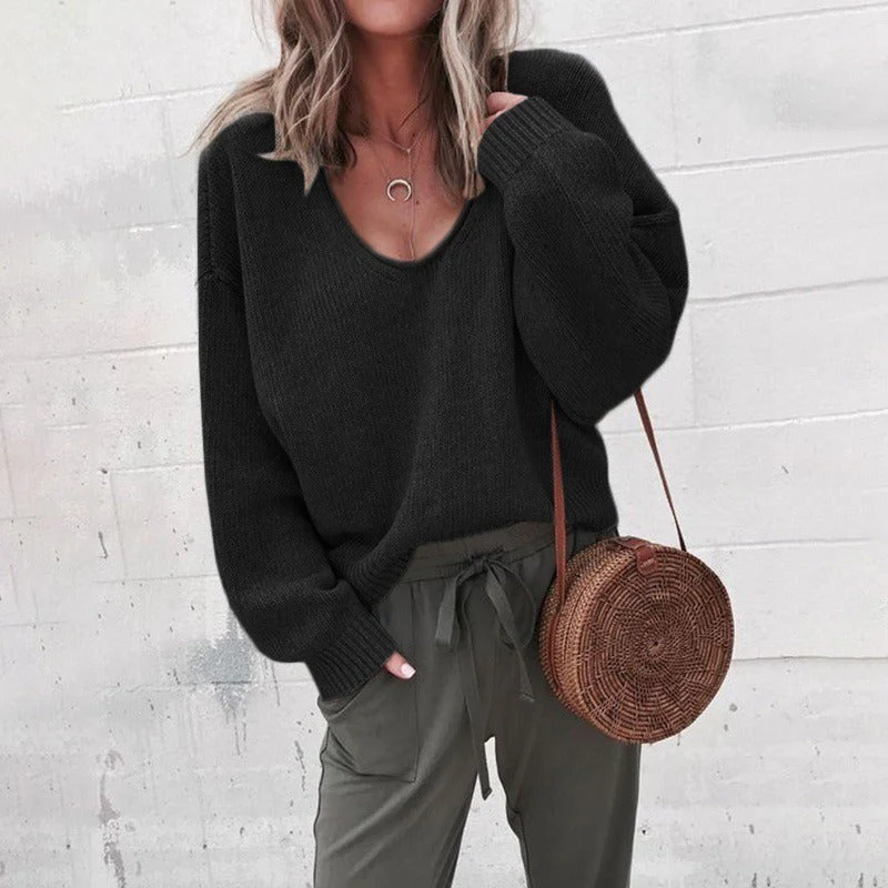 Mirae – Relaxed V-Hals Trui